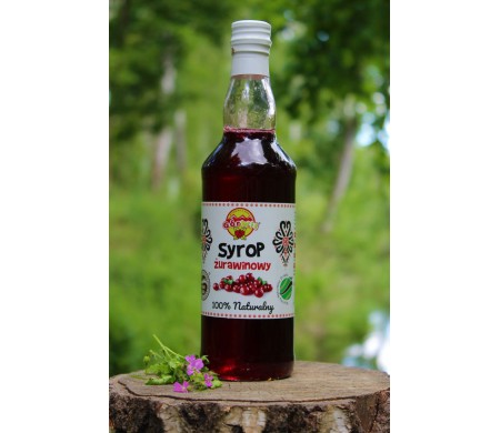 Syrop żurawinowy