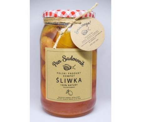 Kompot Śliwka (900ml)