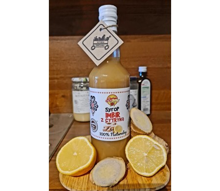 Syrop imbir z cytryną (500ml)